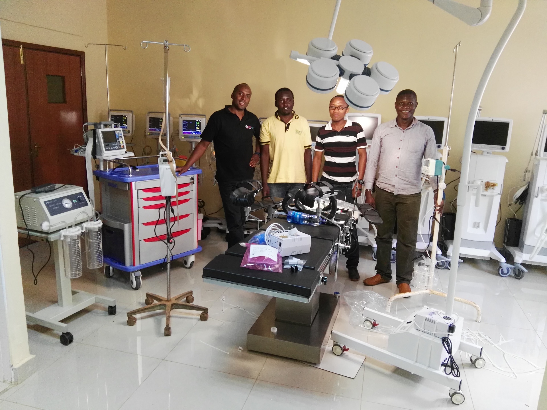 Fully equipped operating theatre commissioned with donated equipment